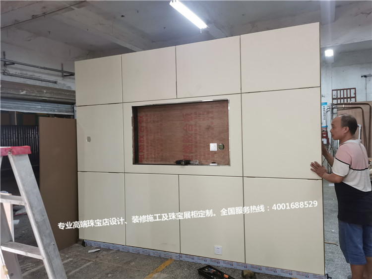 珠寶店背墻制作.jpg